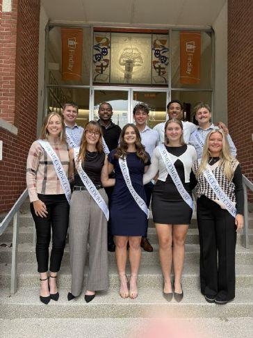 University of Findlay homecoming court