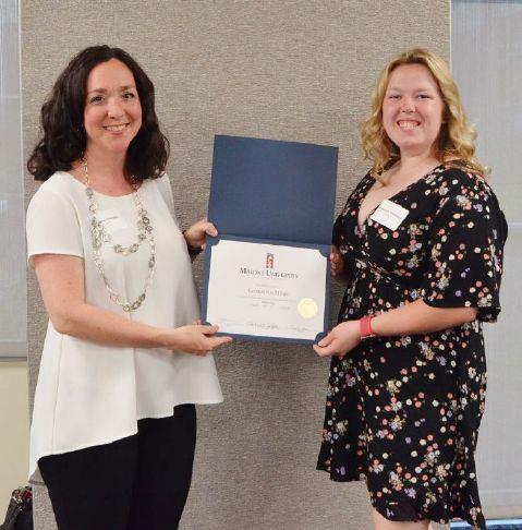 Carmen Krichbaum named top marketing senior | Norwalk Reflector At