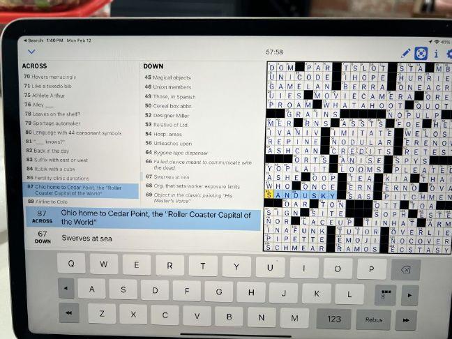 Sandusky mentioned in Times crossword puzzle Sandusky Register About