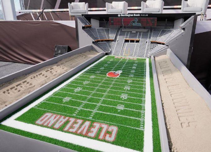 Haslam breaks ground on $2.6B domed stadium | Sandusky Register