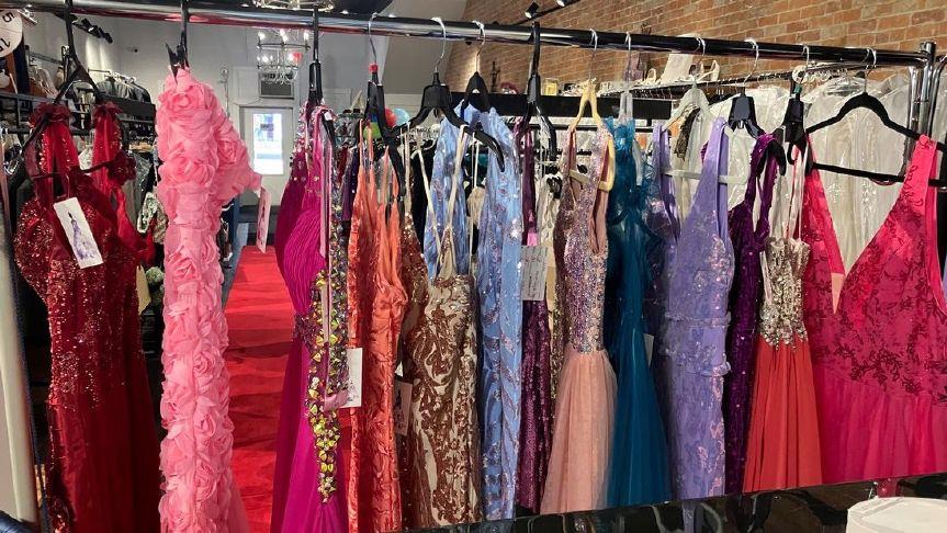 green emerald velvet dress Elegant Strapless Lace Appliques Fuchsia Long Prom Dress PSK021 US8 / Burgundy main image 1