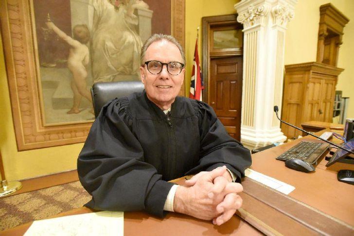 Judge Reginald Routson 71 retires at the end of this month as judge