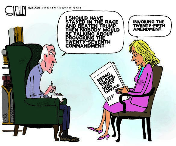 Unfitting of a president? | The Courier Monday Cartoon 4-13-26