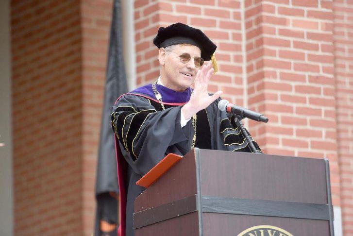 Ludwick inaugurated as UF president | The Courier Tells attendees, 'We ...