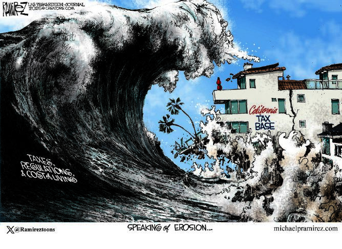 Incoming tsunami | The Courier Friday Cartoon 10-23-26