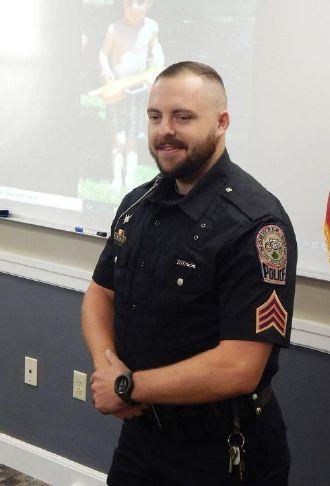 Dept. recognizes Sgt. Fulton | Norwalk Reflector Officer celebrated 9 ...