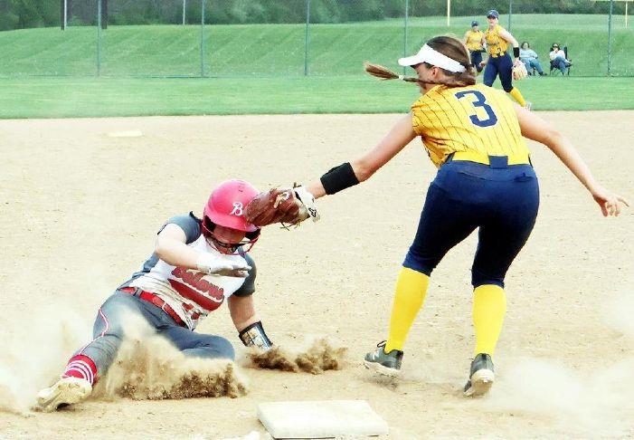 Bellevue grabs lead in suspended game | Norwalk Reflector The Lady Red ...
