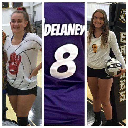 Each year, the Monroeville High School volleyball program honors the late Delaney Giles, 17, with its annual Delaney Match. This year\'s Delaney Match takes place at the Monroeville Athletic Complex on Saturday. People are encouraged to attend, wear purple, support the student-athletes and donate money for a newly established scholarship to remember Giles.